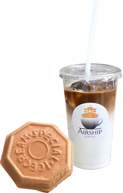 装飾: コーヒーとお菓子